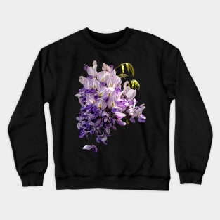 Delicate Wisteria Crewneck Sweatshirt